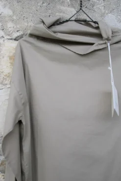 by basics Bluse 13024 im kastigen Schnitt in sand - Baumwolle & Elasthan