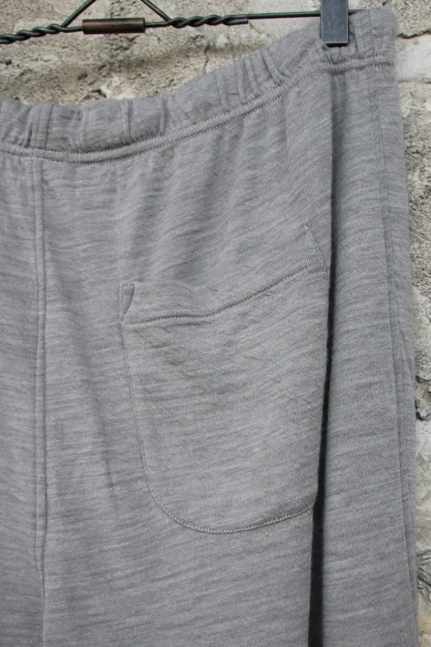 by basics Hose im Marlene-Stil 14012 in melange - Wolle & Baumwolle