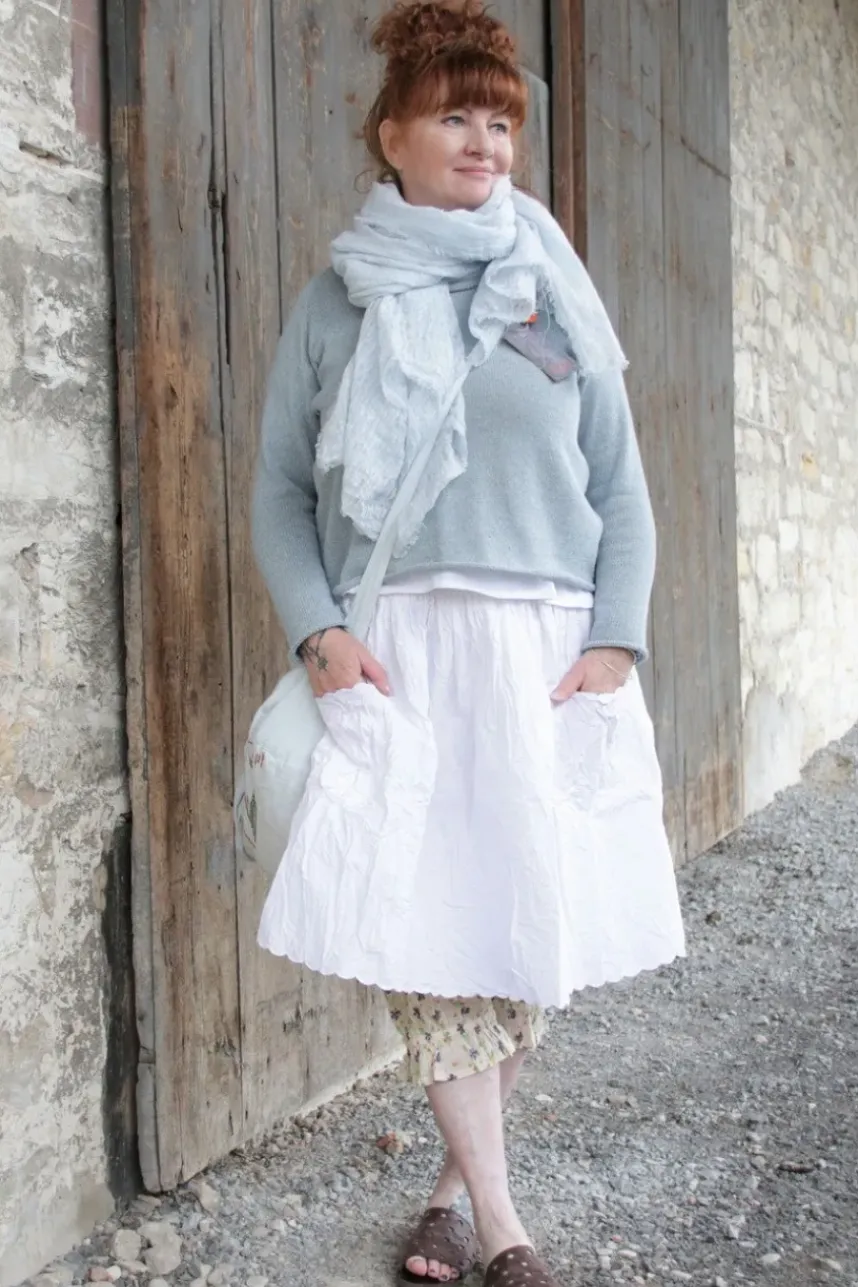 Ewa i Walla Bloomers 11402 MOMO in creme mit Flowerprint (flower voile) - softer Voile