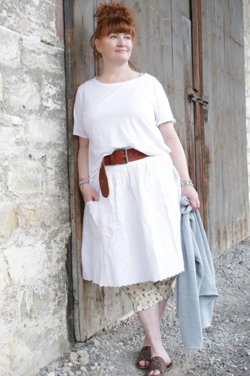 Ewa i Walla Bloomers 11402 MOMO in creme mit Flowerprint (flower voile) - softer Voile