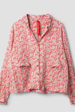 *Ewa i Walla Bluse 44118 CECILIA mit süßem flower print (original) - softer Voile