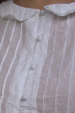 Ewa i Walla Bluse 44960 SAGA in reinweiss (white) - softer Sushi Voile aus Baumwolle & Viskose