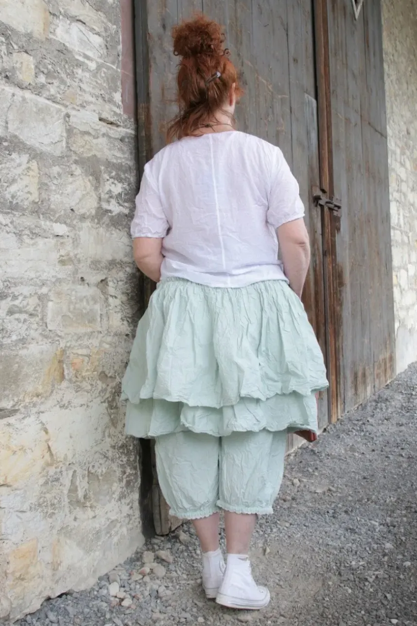 Ewa i Walla Bluse 44960 SAGA in reinweiss (white) - softer Sushi Voile aus Baumwolle & Viskose