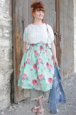 Ewa i Walla Bluse 44960 SAGA in pastellblau (ice blue) - softer Sushi Voile aus Baumwolle & Viskose
