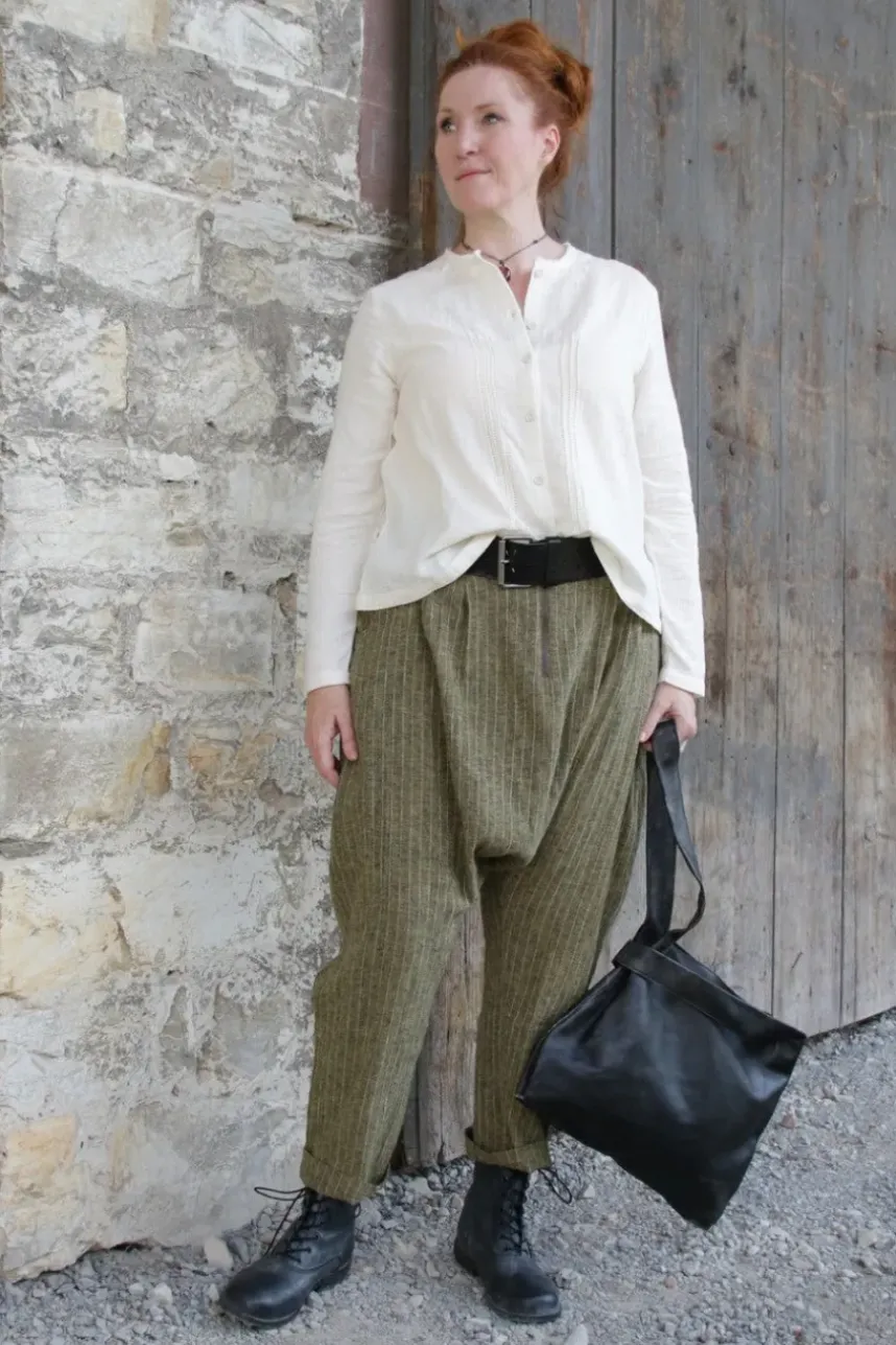 *Ewa i Walla Bluse 44104 SIGYN in cremeweiß (cream) - softe Winterbaumwolle