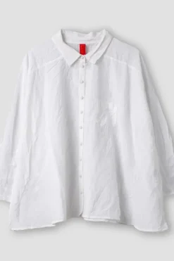 Ewa i Walla Bluse ERIS 44125 in weiß (white) - Sushi Voile aus Baumwolle und Viskose