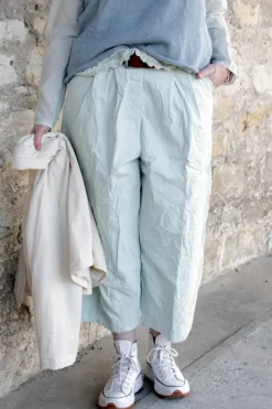 Ewa i Walla Hose BOTVI 11425 in softes mint (soft jade) - reine Knitterbaumwolle
