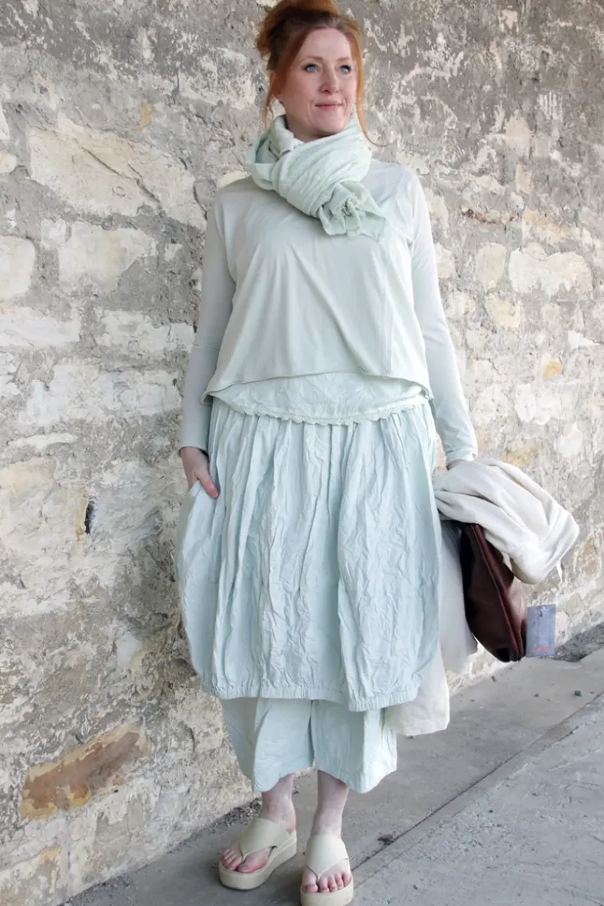 Ewa i Walla Hose BOTVI 11425 in softes mint (soft jade) - reine Knitterbaumwolle