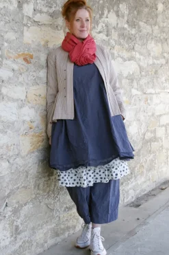 Ewa i Walla Hose BOTVI 11425 in blau (blue) - reine Knitterbaumwolle