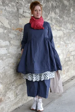 Ewa i Walla Hose BOTVI 11425 in blau (blue) - reine Knitterbaumwolle