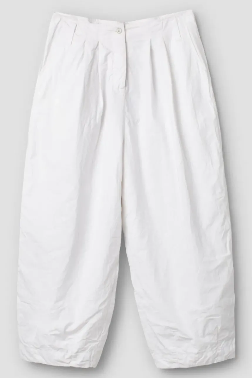 Ewa i Walla Hose BOTVI 11425 in weiß (white) - reine Knitterbaumwolle