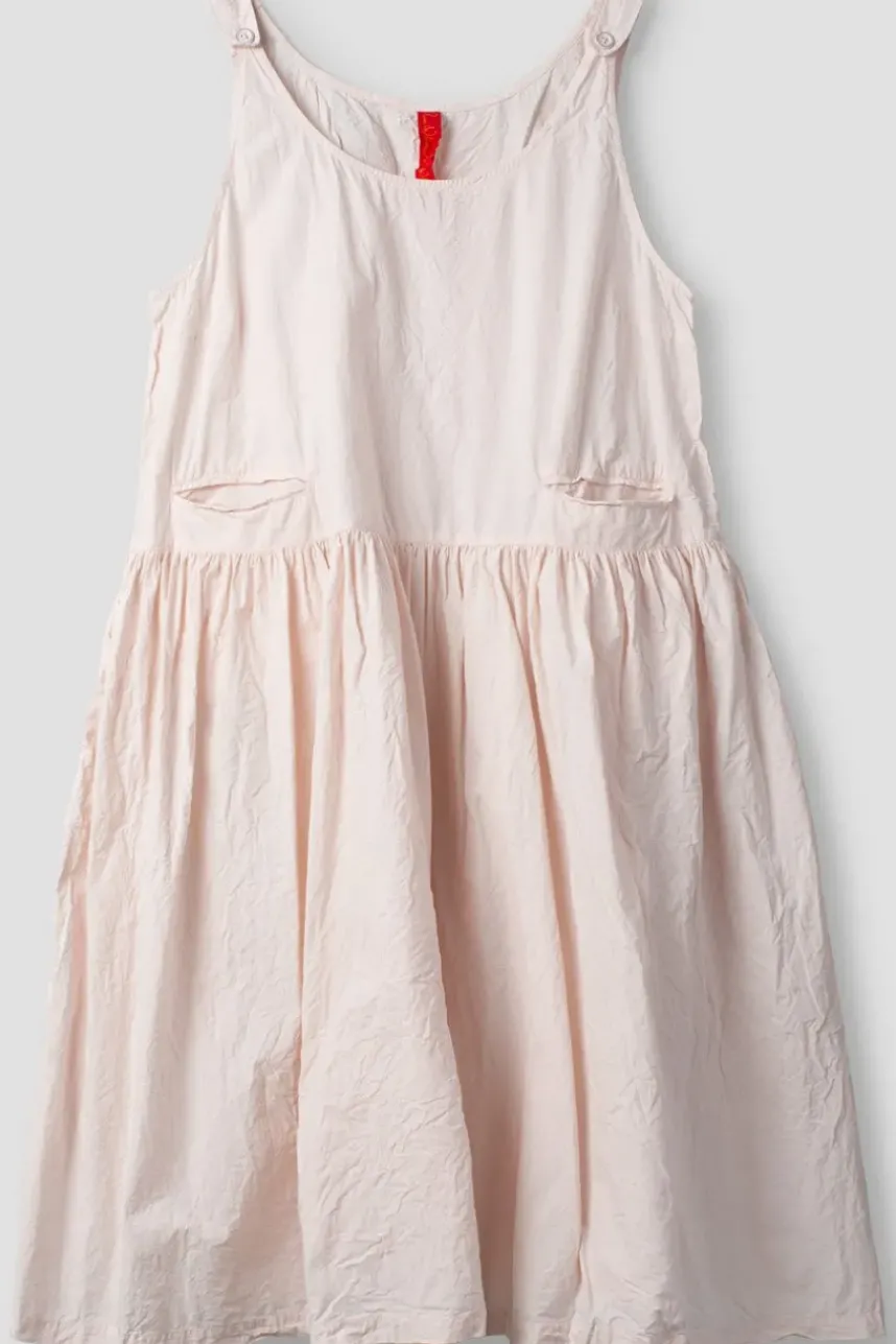 Ewa i Walla Kleid 55849 BARBRO in reinweiss (white) - reine Knitterbaumwolle