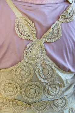 *Ewa i Walla Kleid 55882 LIBBY im hellen lemon (ecru) - Organza aus reiner Baumwolle