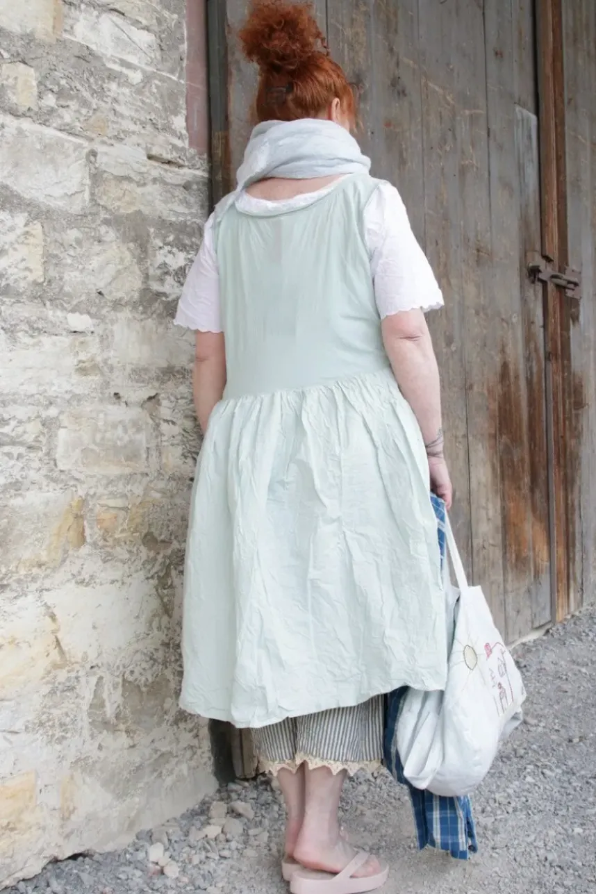 Ewa i Walla Kleid 55839 VEGA in reinweiss (white) - reine Knitterbaumwolle