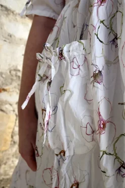 Ewa i Walla Kleid GULL-BRITT 55889 in Flower Print (original) - reine Knitterbaumwolle