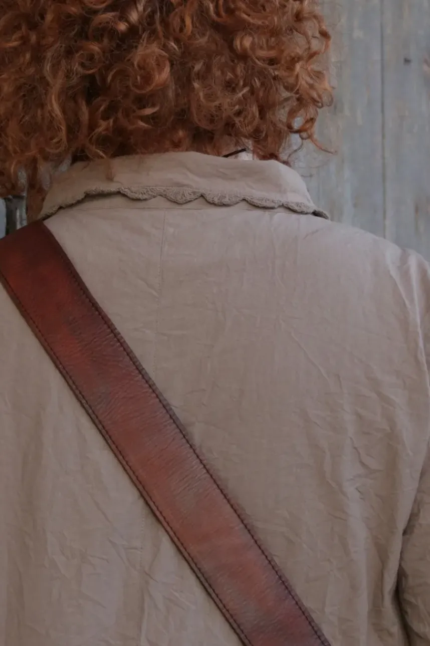 Ewa i Walla Kleid PAOLA 55820 in nussbraun (walnut) - reine Knitterbaumwolle