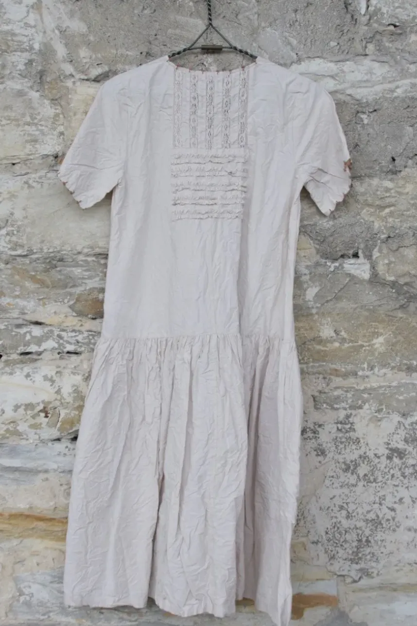 Ewa i Walla knielanges Kleid 55796 ESTELLE in zart rose - reine Knitterbaumwolle