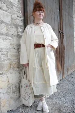 Ewa i Walla Kurzarm-Shirt 44979 INEZ in pastellgelb (vanilla) - softer Jersey