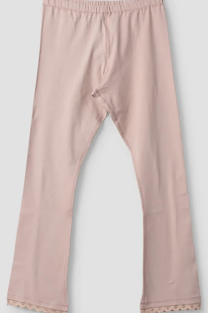Ewa i Walla Leggins ELLEN 11417 in rose (pale mauve) - Jersey aus Baumwolle