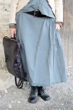 *Ewa i Walla Rock 22239 GITTE in blau grau (storm blue) - reine Knitterbaumwolle