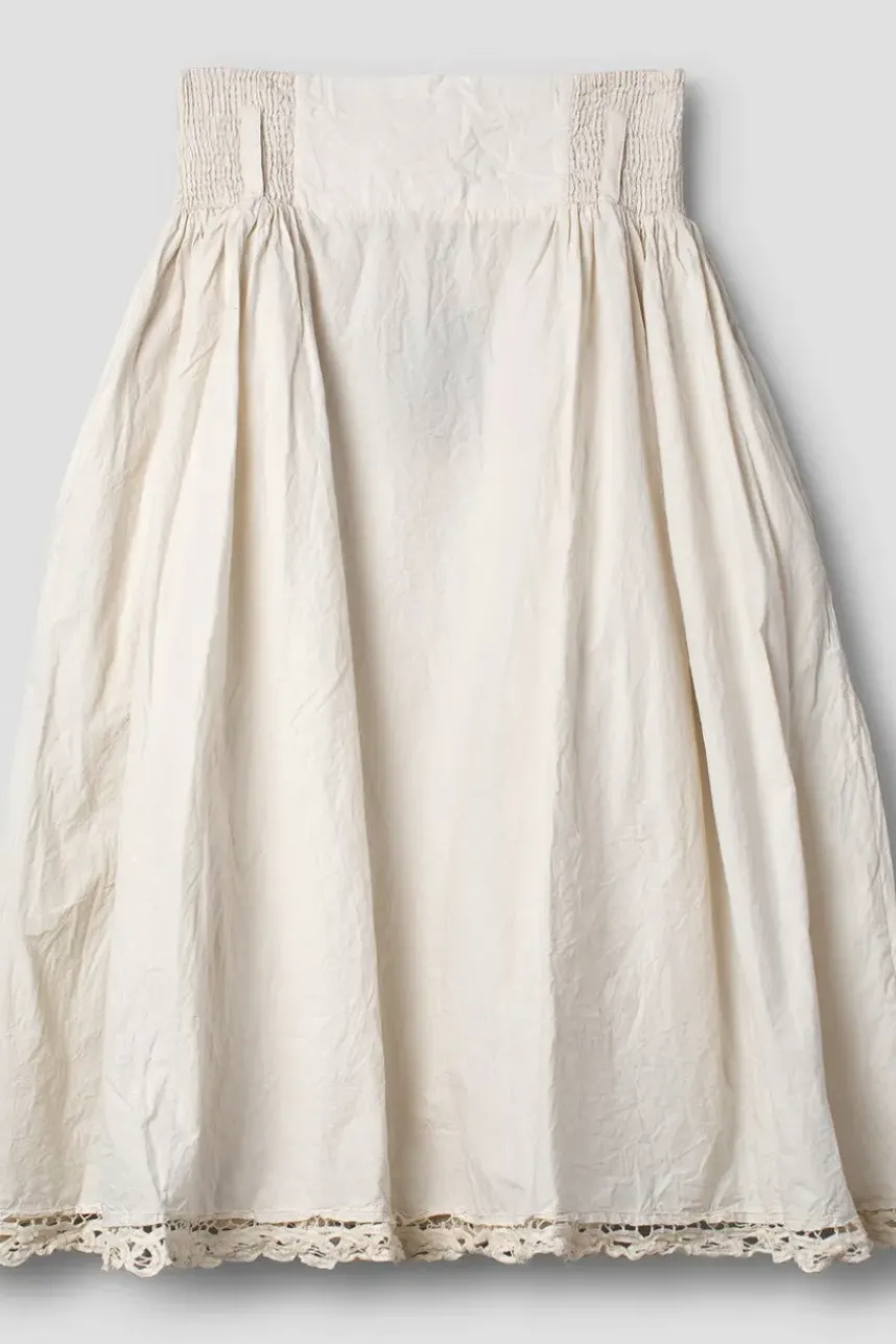 *Ewa i Walla Rock 22239 GITTE in zartem creme (cream) - reine Knitterbaumwolle