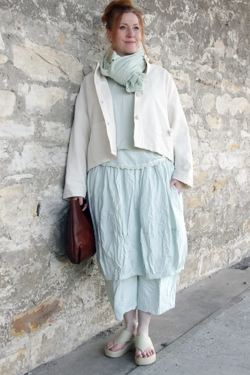 Ewa i Walla Rock DESIRE 22269 in zartem mint (soft jade) - reine Knitterbaumwolle