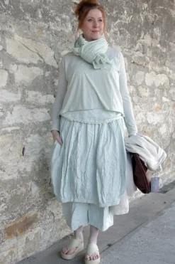Ewa i Walla Rock DESIRE 22269 in zartem mint (soft jade) - reine Knitterbaumwolle
