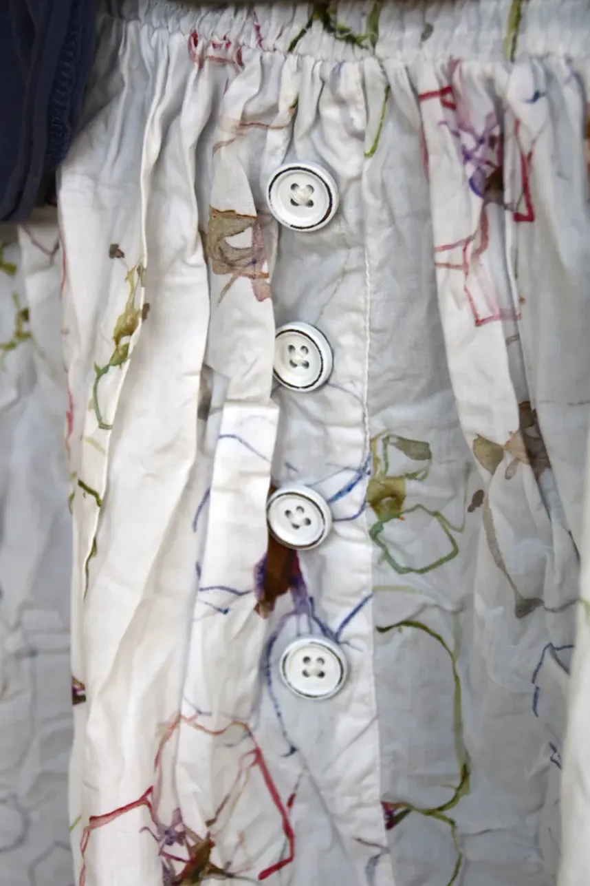 Ewa i Walla Rock ISABELLA 22260 mit zartem Flower Print (original) - reine Knitterbaumwolle