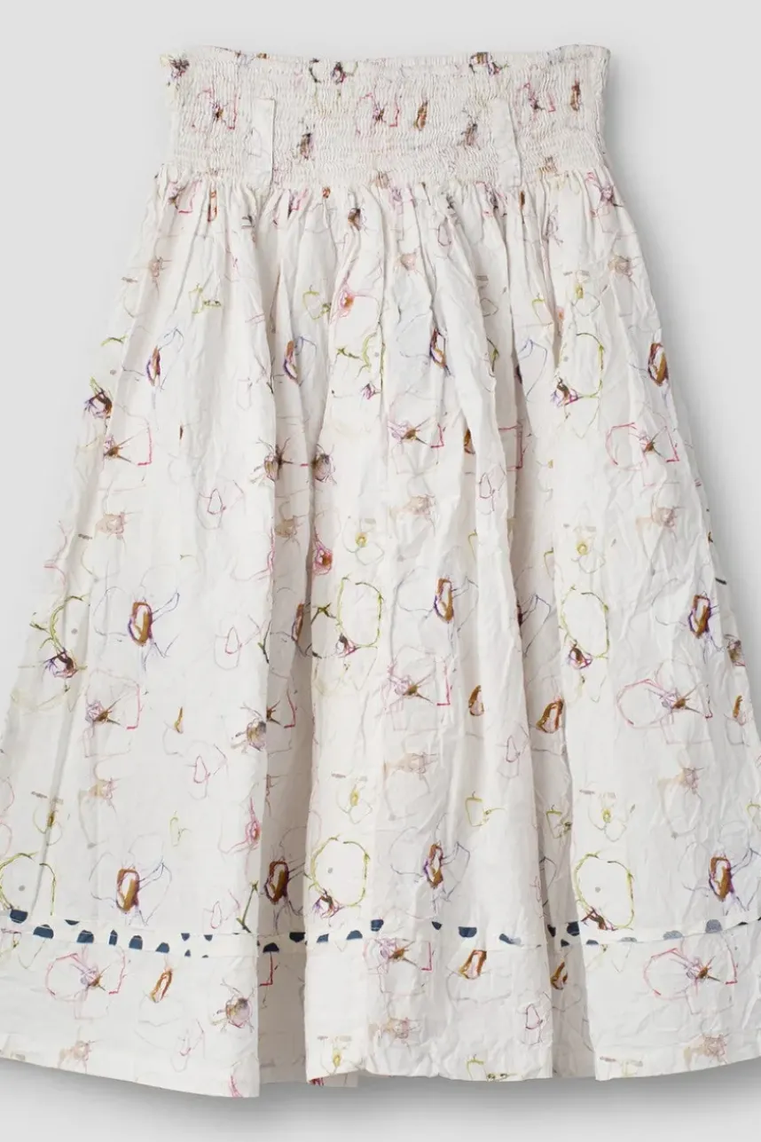 Ewa i Walla Rock ISABELLA 22260 mit zartem Flower Print (original) - reine Knitterbaumwolle