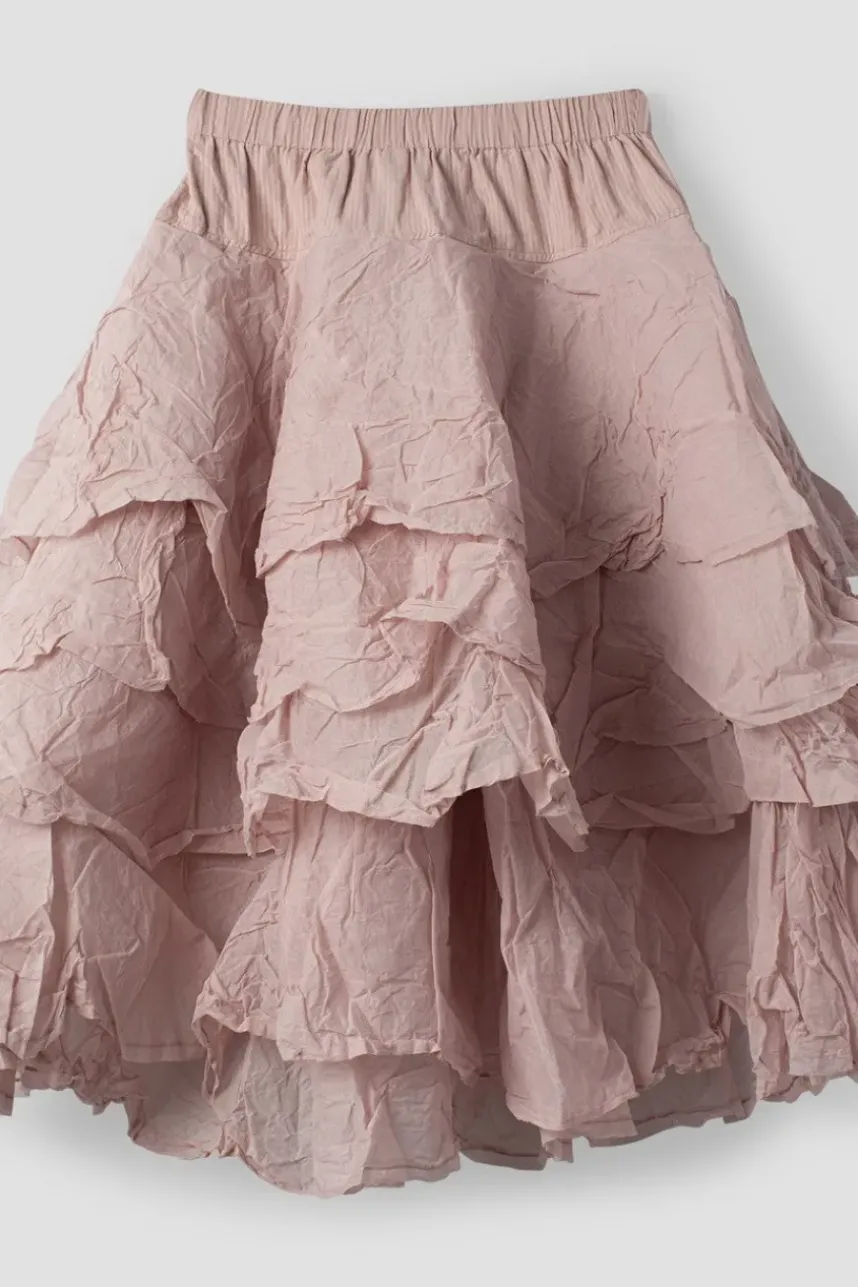 Ewa i Walla Rock TINE 22276 in rose (pale mauve) - Hard Voile aus reiner Baumwolle