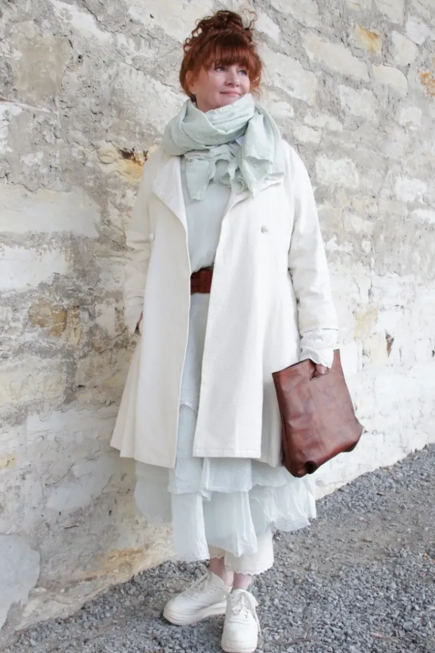 Ewa i Walla Rock TINE 22276 in zartem mint (soft jade) - Hard Voile aus reiner Baumwolle