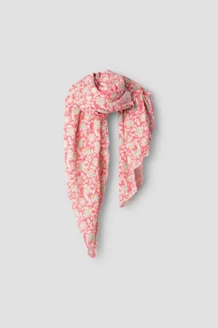 *Ewa i Walla Schal 77598 KRISTA in flower print - Voile aus reiner Baumwolle