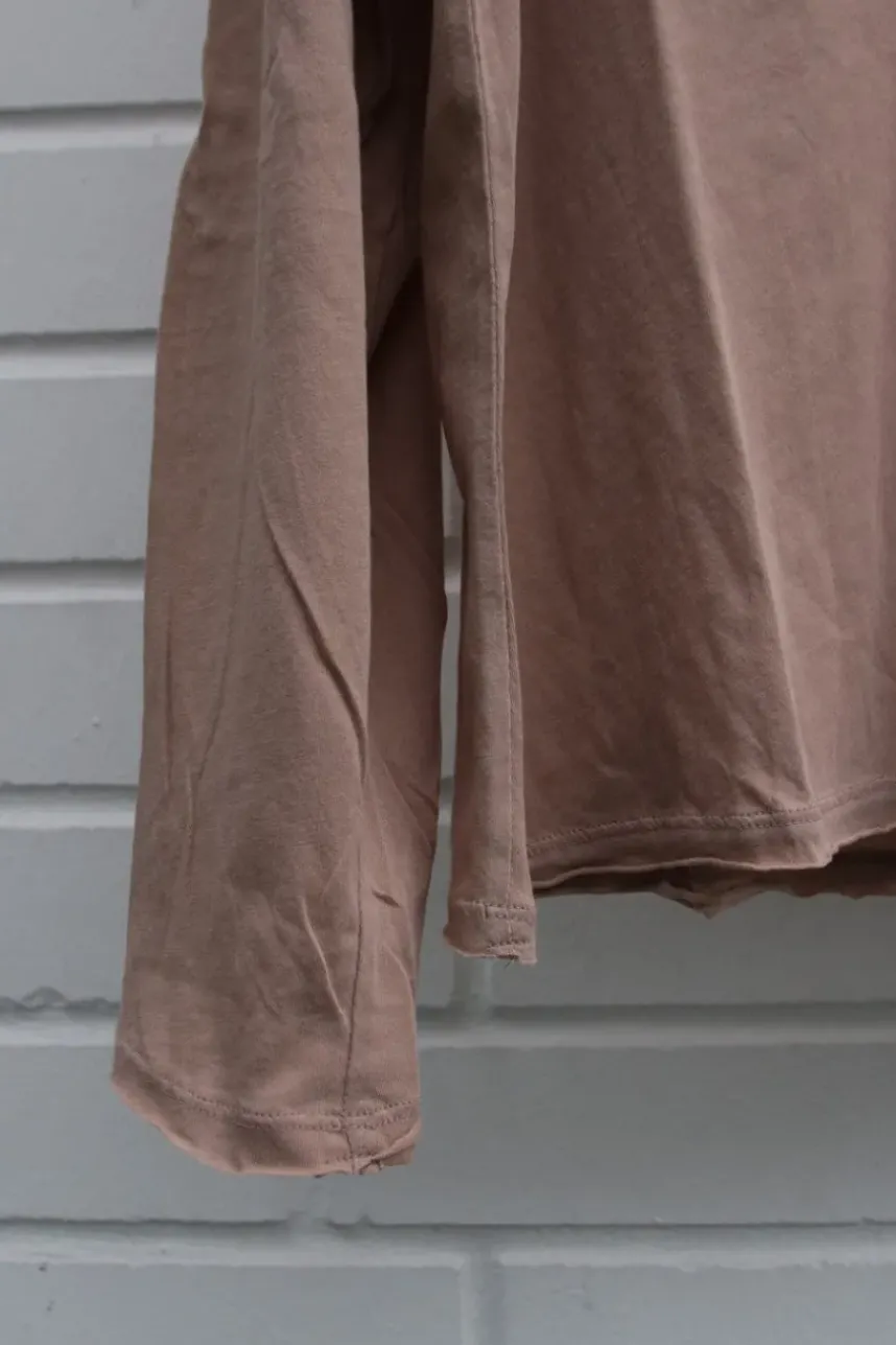*Ewa i Walla Shirt 44984 GINGER in altrose (taupe) - softes Jersey