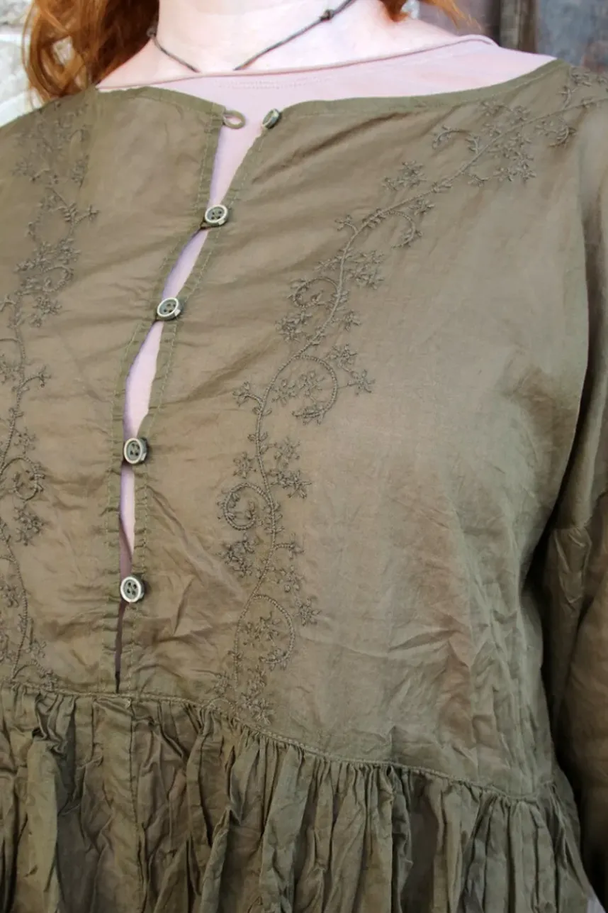*Ewa i Walla Shirt 44987 GISELA in zartem altrose (taupe) - softer Jersey aus reiner Baumwolle