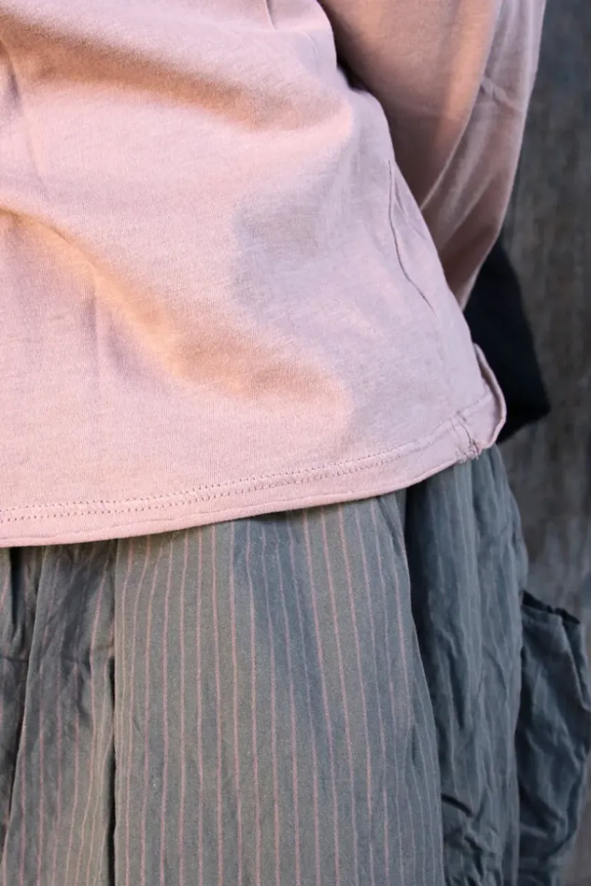 *Ewa i Walla Shirt 44987 GISELA in zartem altrose (taupe) - softer Jersey aus reiner Baumwolle