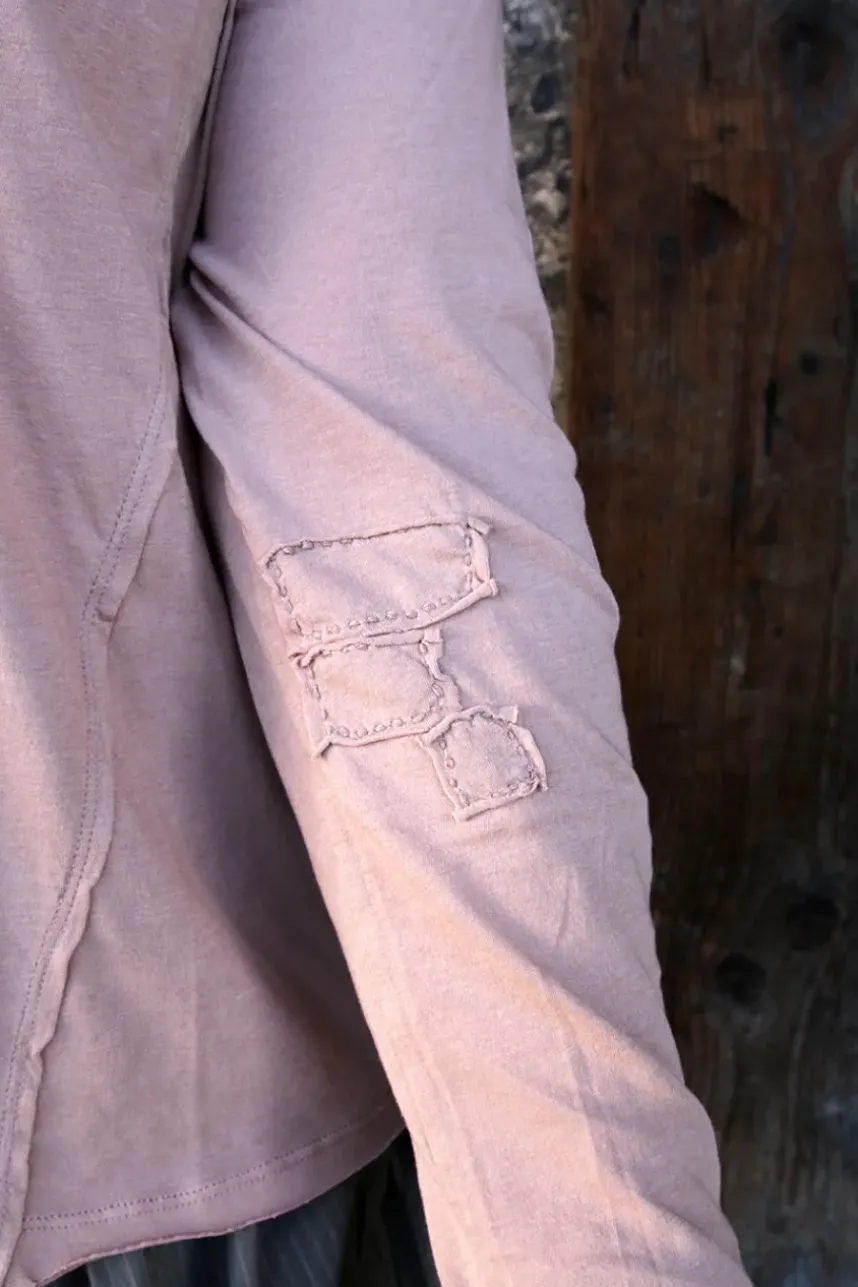 *Ewa i Walla Shirt 44987 GISELA in zartem altrose (taupe) - softer Jersey aus reiner Baumwolle