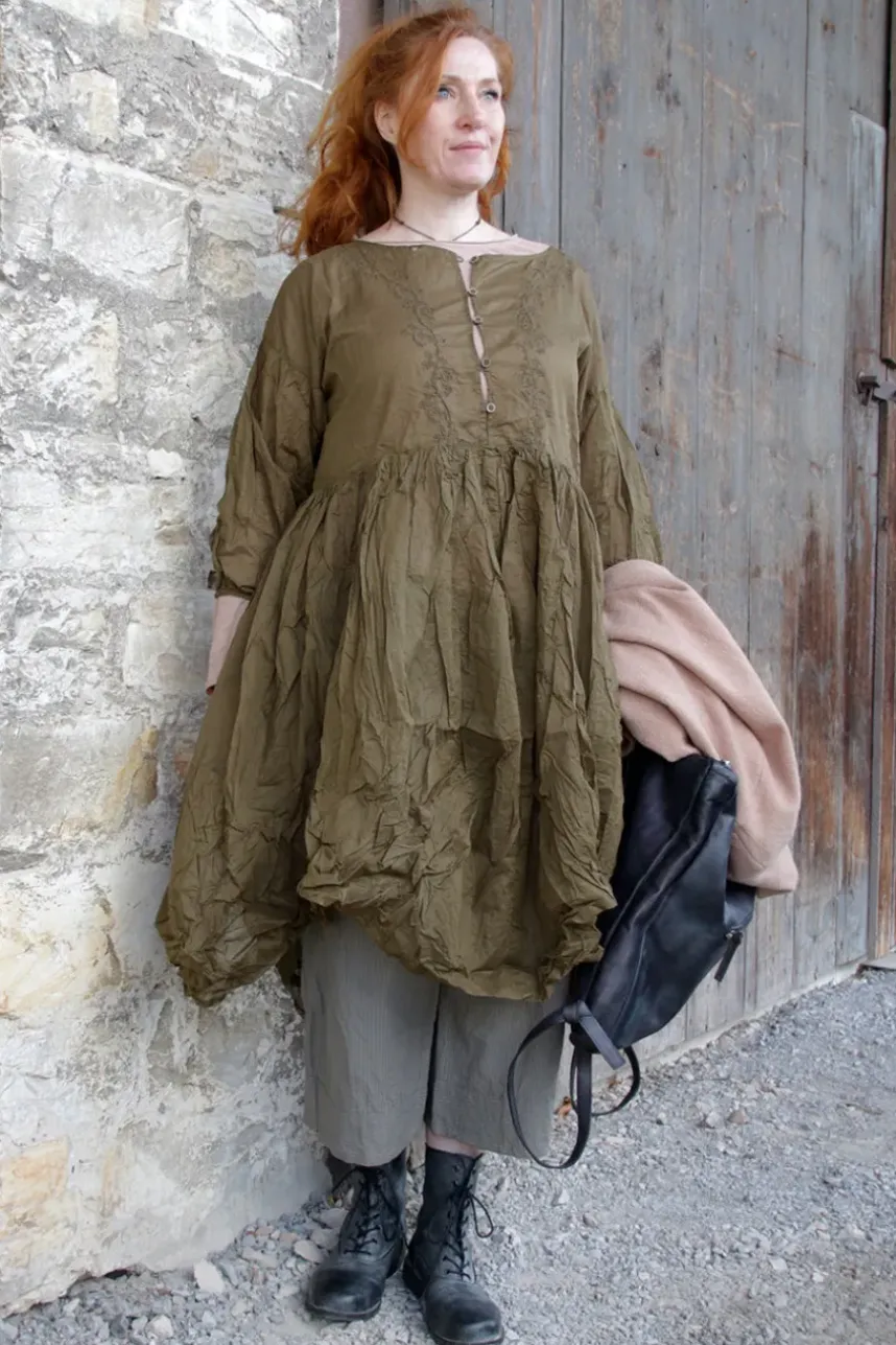*Ewa i Walla Shirt 44987 GISELA in zartem altrose (taupe) - softer Jersey aus reiner Baumwolle