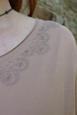 *Ewa i Walla Shirt 44985 GYRID in altrose (taupe) - Jersey aus reiner Baumwolle