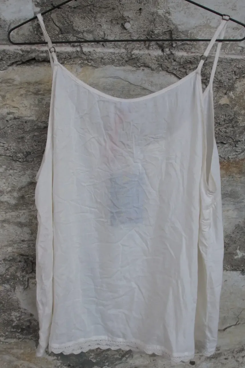 *Ewa i Walla Top 33377 NORA in creme (cream) - softe Viskose
