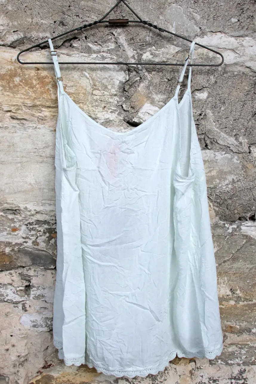 Ewa i Walla Top NORA 33398 in zartem mint (soft jade) - reine Viskose