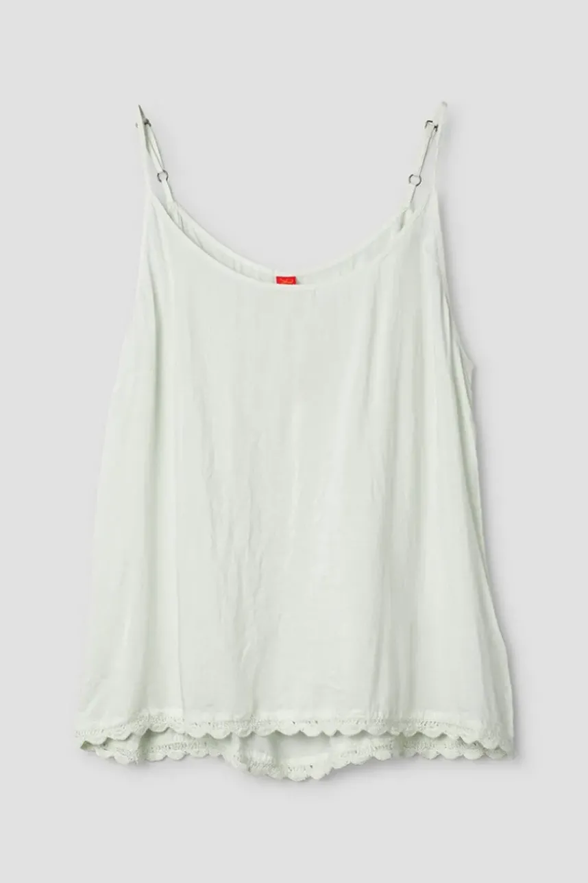 Ewa i Walla Top NORA 33398 in zartem mint (soft jade) - reine Viskose