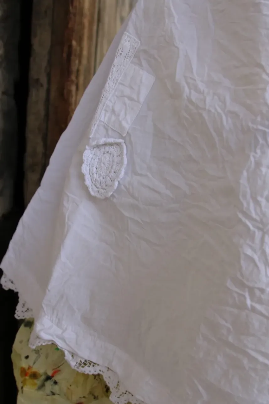 Ewa i Walla Tunika 44952 AUGUSTA in weiss (white) - reine Knitterbaumwolle