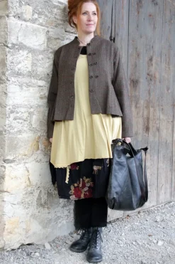 *Ewa i Walla Tunika 44986 DANIA im hellen lemon - softer Jersey aus reiner Baumwolle