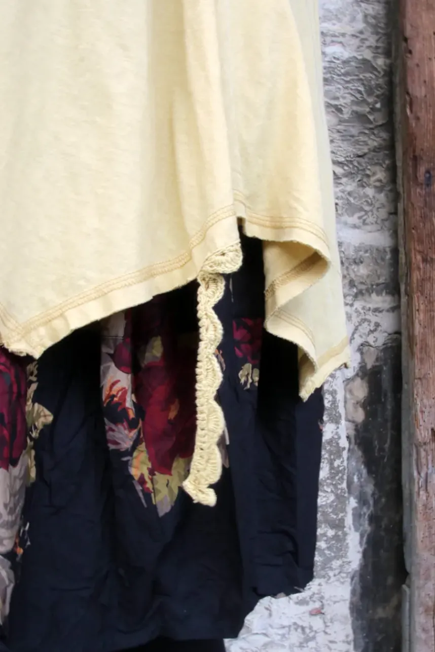 *Ewa i Walla Tunika 44986 DANIA im hellen lemon - softer Jersey aus reiner Baumwolle