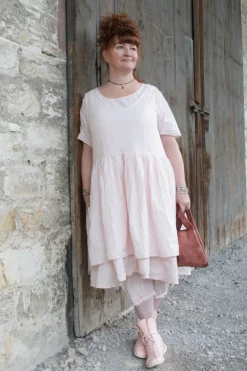 Ewa i Walla Tunika 33360 JILL in rosa (pink) - softer Jersey & Knitterbaumwolle