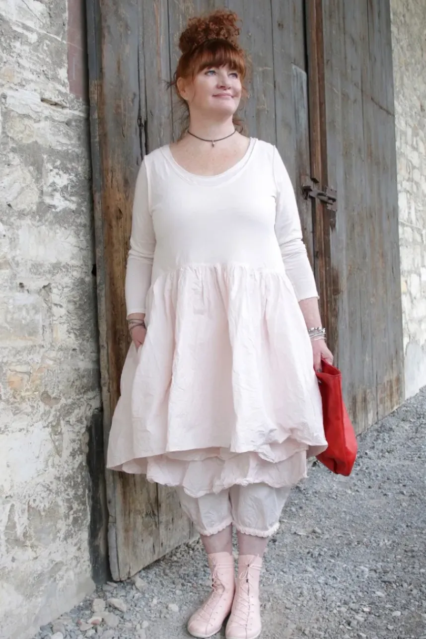 Ewa i Walla Tunika 33360 JILL in rosa (pink) - softer Jersey & Knitterbaumwolle