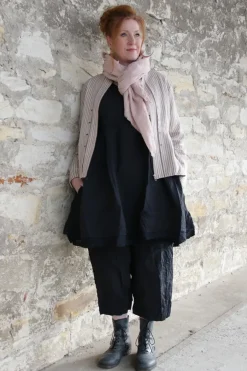Ewa i Walla Tunika MADICKEN 44129 in schwarz (black)- reine Kitterbaumwolle