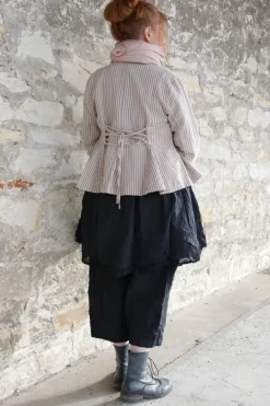 Ewa i Walla Tunika MADICKEN 44129 in schwarz (black)- reine Kitterbaumwolle
