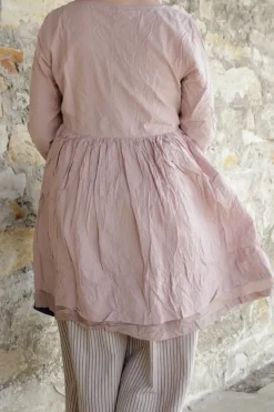Ewa i Walla Tunika MADICKEN 44129 in rose (pale mauve) - reine Kitterbaumwolle