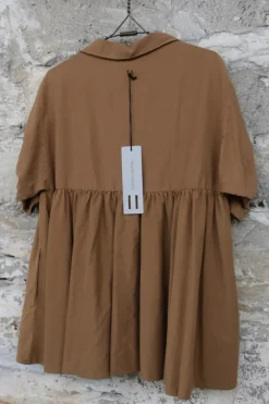 hannes roether Bluse CYNAR 210852 in camel (oase) - Baumwolle & exklusive Seide